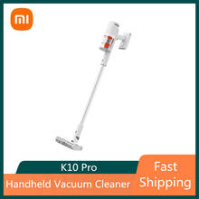 Xiaomi Mijia-aspiradora de mano inalámbrica K10 Pro, aspiradora de succión 2 en 1 para cortar el pelo, 150AW 2024 - compra barato