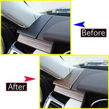 ABS Plastic Left Front Dashboard Decoration Cover Trim For Land Rover Discovery 5 LR5 2017 2018 RR Sport 2018 Carbon Fiber Style 2024 - buy cheap