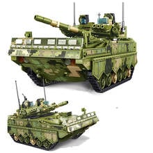 Military series Type 04 Infantry fighting vehicle weaponry DIY model Building Blocks Bricks Toys Gifts 2024 - buy cheap