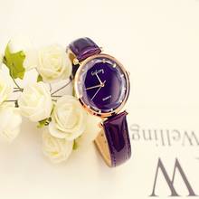 Новые модные простые женские часы повседневные кожаные кварцевые наручные часы женские часы Relogio Feminino Montre Femme 2024 - купить недорого