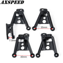 AXSPEED Metal Front & Rear Shock Absorber Towers Mount for 1/10 RC Crawler Axial SCX10 II 90046 90047 90059 90060 Upgrade Parts 2024 - buy cheap