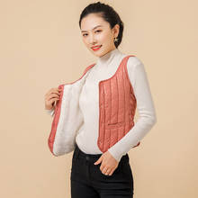 Woman Jacket Vest Autumn Winter Women's Vest Liner Women's Light Vest Chaleco Mujer 2024 - buy cheap