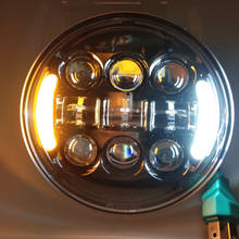 5,75 "дюймовый светодиодный фонарь для мотоцикла 5 3/4" светодиодный фонарь для Sportster 883 XL1200 аксессуары для мотоциклов 2024 - купить недорого