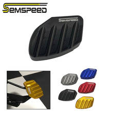 SEMSPEED Foot Kickstand Pad For Yamaha Aerox155 NVX155 NVX150 NVX125 Sidestand Extension Pads Support Plate 2015-2018 2019 2020 2024 - buy cheap