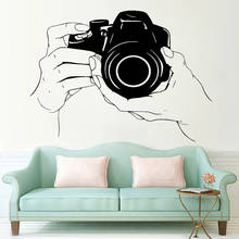 Photo Camera Wall Decal Shoot Studio Use Vinyl Sticker Photographer Interior Wall Decor Mural Art Home Decoration Design X938 2024 - buy cheap