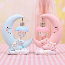 Resin Moon Unicorn LED Night Light Cartoon Baby Nursery Lamp Breathing Children Toy Christmas Gift Kids Room Craft Table Light 2024 - buy cheap