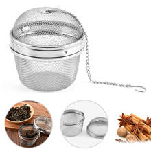 Stainless Steel Tea Infuser Reusable Mesh Tea Strainer Fine Teapot Leaf Spice Coffee Filter Drinkware Kitchen Accessories 2024 - buy cheap