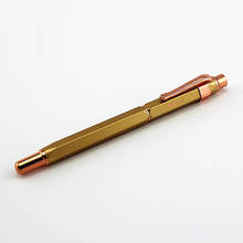 Creative Luxury metal ink Pen student School Finance Business office Fine Nib 0.38mm fountain pen 2024 - buy cheap