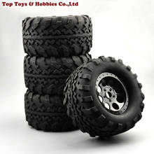 4Pcs 1/8 Scale Tire 17mm Hex Wheel Rim RC Accessory For Bigfoot Truck Summit E-Revo Car HPI 2024 - buy cheap