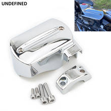 Chrome Motorcycle Brake Master Cylinder Cover for Yamaha XVS V-Star 650 V Star 950 1100 1300 1998-2013 2024 - buy cheap