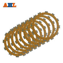 AHL Motorcycle Clutch Friction Plates Kit  Set for SUZUKI GSX600 GSX 600 K6  Paper-based Clutch Disc 8PCS #CP-0003 2024 - buy cheap