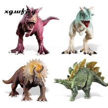 Парк Юрского периода Брахиозавр тираннозавр рекс пластиковые игрушки динозавры бронтозавр модель фигурки мальчиков Рождество jm275 2024 - купить недорого