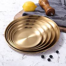 14/17/20/23/26cm Round Dining Plate Tableware Meat Dessert Pizza Dish Fruit Tray 2024 - buy cheap