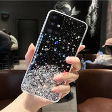 Glitter Star Case for Samsung Galaxy S20 FE A01 A11 A21S M31 Note 10 Lite Plus 20 M21 M11 A31 A41 A51 A71 Bling Diamond Cover 2024 - buy cheap