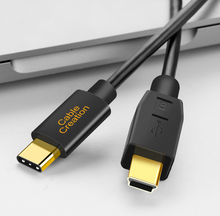 Высококачественный позолоченный кабель для передачи данных типа C на Mini USB Type-C интерфейс, ноутбук для подключения кабеля для мобильного жесткого диска камеры 2024 - купить недорого