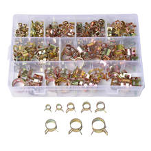 180 Clips de resorte-abrazadera de tubo de manguera de vacío de silicona, Clip de aire de baja presión, abrazadera (20x6mm, 7mm, 9mm, 10mm, 11mm, 14mm, 16mm, 17mm) 2024 - compra barato