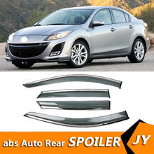 For Mazda3 2010-2012 Window Visor Vent Shades Sun Rain Deflector Guard For s Auto Accessories 4PCS/SET 2024 - buy cheap