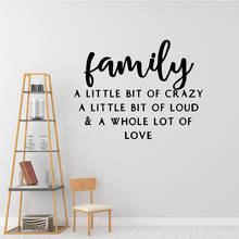 Drop Shipping Tamily Wall Sticker Pvc Wall Stickers Wall Art Wall Paper For Baby Kids Rooms Decor Wall Art MURAL Drop Shipping 2024 - buy cheap