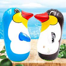 Надувной стакан Пингвин пляжный бассейн плавучий плавательный круг для детей взрослых игрушка для бассейна водные виды спорта пингвин игрушка для детей 2024 - купить недорого
