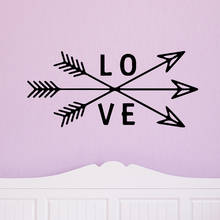 Amor moderno vinilo pared pegatina decoración del hogar Stikers niños habitación naturaleza decoración pared arte MURAL Envío Directo 2024 - compra barato