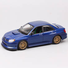 Coche de carreras Welly APR Subaru Impreza para niños, vehículo de metal fundido a presión y de juguete, modelo en miniatura, regalo para coleccionistas, escala 1:24 2024 - compra barato