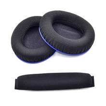 New Replacement Ear Pads Cushion Earcups Earpads For K-ingston HyperX Cloud Stinger Wireless Gaming Headphones Headset 2024 - buy cheap