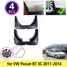 Guardabarros delanteros traseros para coche VW, accesorio para Volkswagen Passat B7, 2011, 2012, 2013, 2014 2024 - compra barato