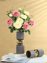 Vaso de cerâmica hidropônico para decoração, vaso de flores secas para decoração de casa, para sala de estar, quarto 2024 - compre barato