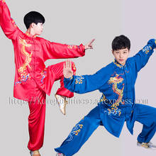 Disfraz de Tai chi chino para hombre y mujer, uniforme de boxeo, taiji, Traje de artes marciales, Kungfu, Wushu 2024 - compra barato