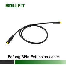 Bollfit-Cable de extensión PAS para acelerador Bafang, componente de conversión de Motor de transmisión media, 3 pines, 8Fun, BBS01, BBS02, BBSHD 2024 - compra barato