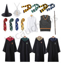 kids clothes boys Adult Granger Cosplay  Magic Robe Cloak with Sweater Skirt School Uniform Halloween Easter Cosplay Costume 2024 - buy cheap