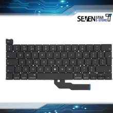 Стандартная Клавиатура для ноутбука A2251, английская версия, полная замена клавиш клавиатуры для Macbook Pro 2024 - купить недорого