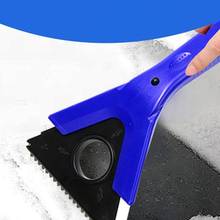 Pá limpador de neve para janela de carro, lâmina raspadora de gelo para janela, removedor de gelo para neve, ferramentas de limpeza de carro, alta qualidade, dropshipping 2024 - compre barato
