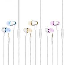 Stereo Bass Headphone In-Ear 3.5MM Wired Earphones Sweat-proof HIFI Earpiece With MIC For Xiaomi Samsung Huawei Phones 2024 - buy cheap