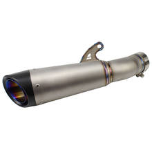 Titanium Alloy S1000RR Exhaust Pipe Muffler System Motorcycle Slip on (2010-2020) Escape Moto 2024 - buy cheap