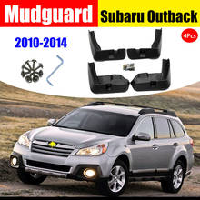 4Pcs FOR Subaru Outback Mud Flap Guard Fenders Mudguards splash Mudflaps Fender Mudguard car accessories auto styline Front Rear 2024 - buy cheap