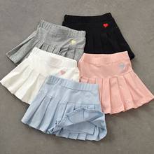 EACHIN Girls Skirts Fashion Pleated Skirt Baby Gril Skirts Toddler Infant Skirt Cotton Skirts School Clothes Teenager Girl Skirt 2024 - buy cheap