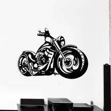 Motorbike Wall Decal Extreme Sports Motorcycle Garage Man Cave Home Decoration Cool Style Door Window Vinyl Stickers Mural E016 2024 - buy cheap
