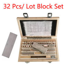 Medidor de calibre 32 fábricas 1 grau 0, medidor de bloco de inspeção, instrumentos de medição de bloco 1.005-30mm 2024 - compre barato