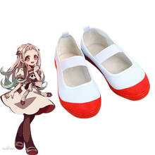 Anime Toilet-Bound hanako-kun, zapatos para niñas, Cosplay, Yugi, Tsukasa, zapatos blancos de lona, zapatos de baile Yugi para estudiantes 2024 - compra barato