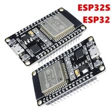 ESP32 ESP32S ESP-32S ESP-32 CP2102 Беспроводной Wi-Fi и bluetooth-адаптер макетная плата Micro USB двухъядерный усилитель мощности фильтр Модуль 2024 - купить недорого