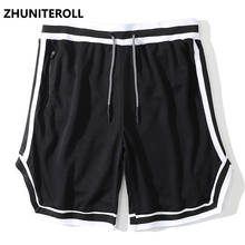 2021 Summer Shorts Men Side Striped Print Streetwear Hip Hop Harajuku Short Sweatpants Jogger Baggy Fashion Skateboard Trousers 2024 - buy cheap