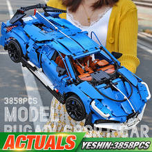 MOULD KING 13125 High-Tech Car Toys The RC APP Motorized Blue Racing Car Set Assembly Model Kids Christmas Gifts Building Blocks 2024 - buy cheap