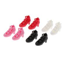 4 Pairs of Fashion  Girls Dolls 4 Colors Shoes for 1/6 Blythe Licca Momoko 2024 - buy cheap