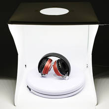 Plato giratorio eléctrico de 360 grados para fotografía, 10 ", 25cm, luz Led negra y blanca para estudio de fotografía, carga máxima de 10kg, 220V / 110V 2024 - compra barato
