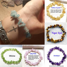 Natural Stone Bracelets Bangles for Women Girl Handmade Fashion Jewelry Crystal Tigereye Moonstone Charm Bracelet Gift Hot 2024 - buy cheap