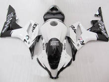 Инжекторный обтекатель комплект для HONDA CBR600RR F5 07 08 CBR 600 RR CBR 600RR CBR600 2007 2008 Белый Черный Обтекатели набор + подарки HJ63 2024 - купить недорого