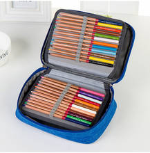 Estuches escolares para lápices para niñas y niños, estuche de lápices con 72 agujeros, caja de lona multifunción, bolsa de almacenamiento, Kit de papelería 2024 - compra barato