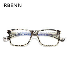 RBENN Square TR90 Unisex Computer Reading Glasses Ultralight Fashion Anti Blue Light Optical Reader +0.5 1.75 2.25 2.75 5.0 6.0 2024 - buy cheap