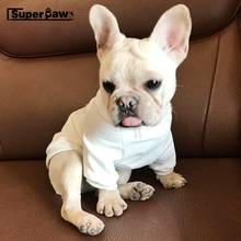 Fashion Pet Dog Clothes Summer T-shirt for Small Dogs French Bulldog JacketYorkie Hoodie Chihuahua Coat Costume XQC10 2024 - buy cheap